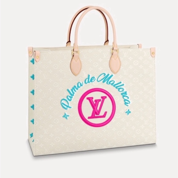 Louis Vuitton RARE ONTHEGO GM Purse Tote “Palma De Mallorca” Spain M20906 - Picture 2 of 11